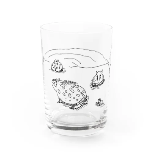 正面以外も Water Glass