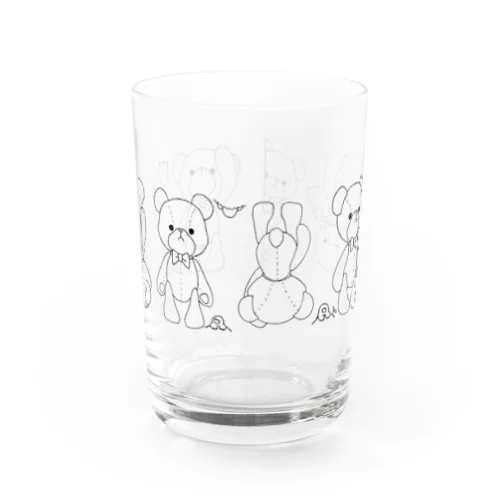 くまくま  ー７ー Water Glass