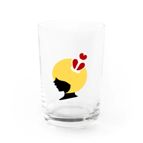 ハートの女王のよこがお Water Glass