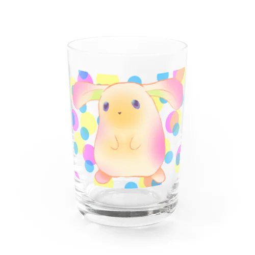 夢のカケラうさぎ Water Glass