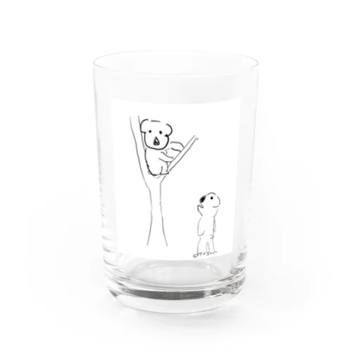 コアラさんたち Water Glass