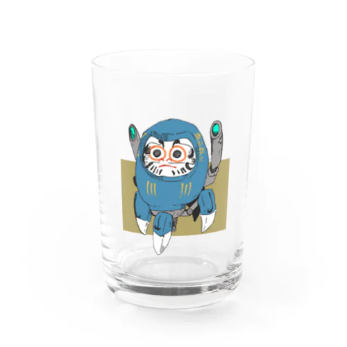 ダルマロボ 青 Water Glass
