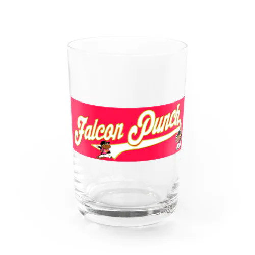 Falcon Punch ロゴ Water Glass