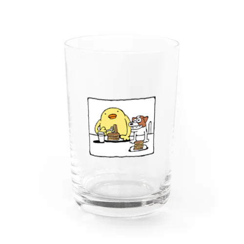 ぴよでパロディTシャツ Water Glass