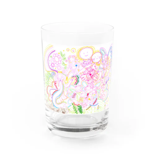 宇宙の女神の家族 Water Glass