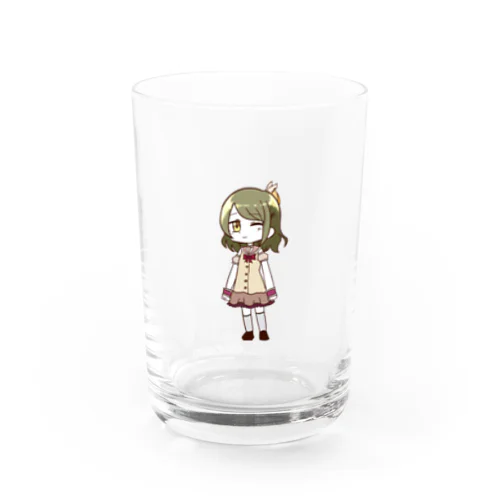 桜花咲全身グラス Water Glass