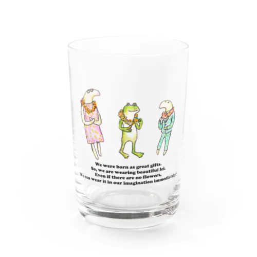 We are great gifts  Water Glass