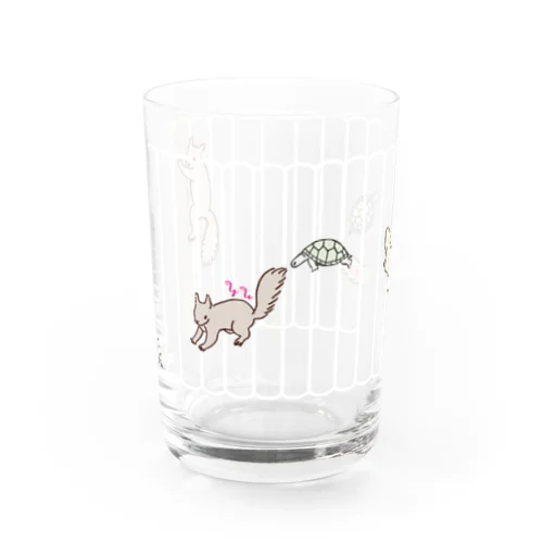 かめくんレトロ・リス Water Glass