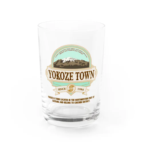 YOKOZE-TOWN Water Glass