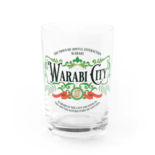 WARABI-CITY Water Glass