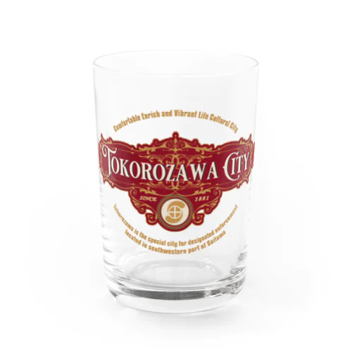 TOKOROZAWA-CITY Water Glass