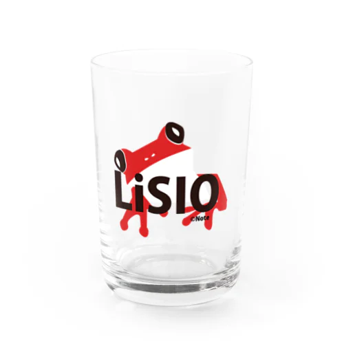 LiSIO グラス　レッド Water Glass
