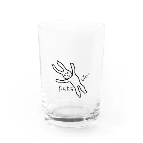 たらたらうさぎ Water Glass