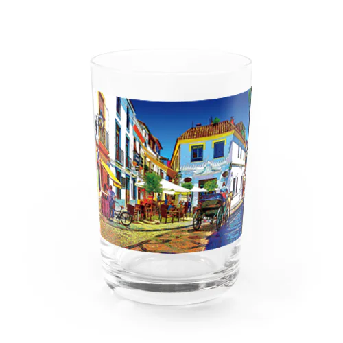 スペイン コルドバの街角 Water Glass