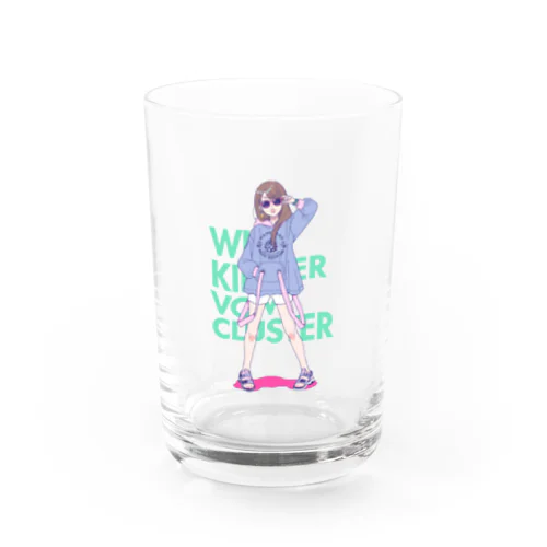Cluster X 富士フジノ X 反射炉ビヤ 9th anniversary Water Glass