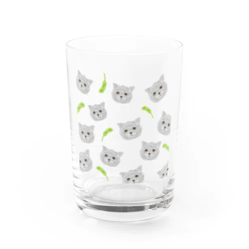 じゃらし猫🐱 Water Glass