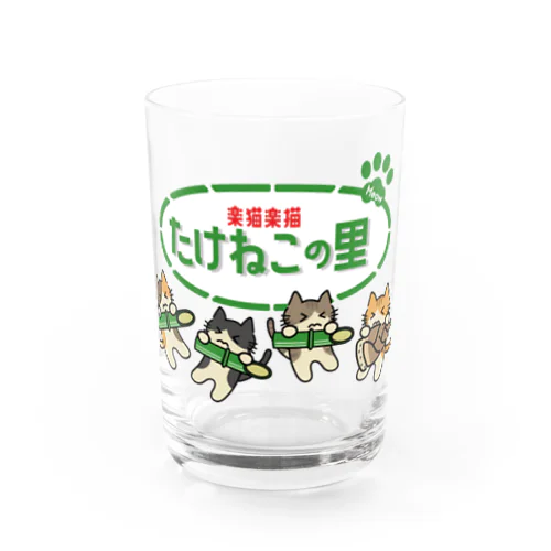 たけねこの里 Water Glass