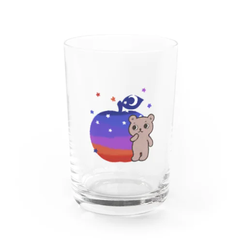 チッチャイクマと夕暮れ林檎 Water Glass