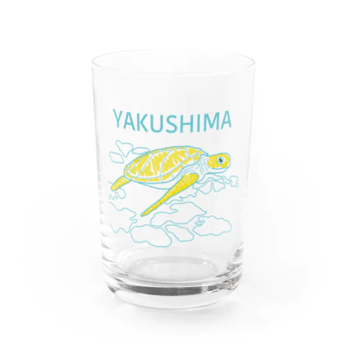 YAKUSHIMA ウミガメさん Water Glass