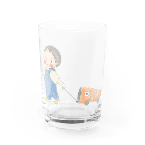 おさんぽ Water Glass
