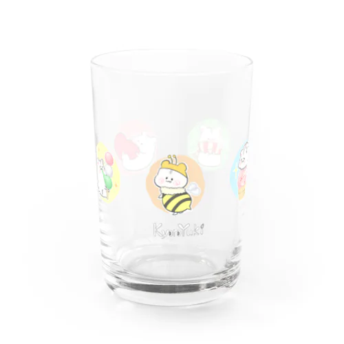 いろどりゆきちゃん Water Glass