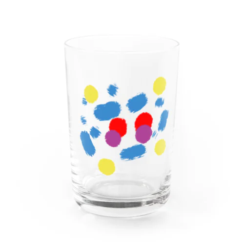 カラフルなお空 Water Glass