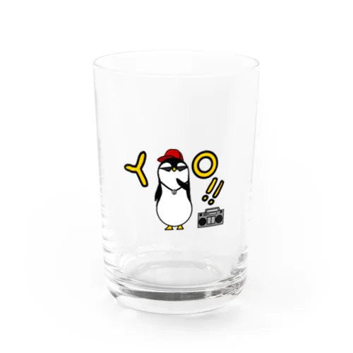 penguin.illust ぺんちゃん Water Glass