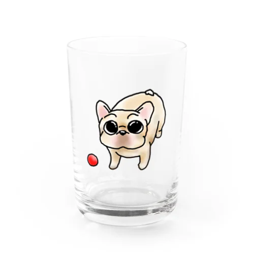 フレンチブルドック Water Glass