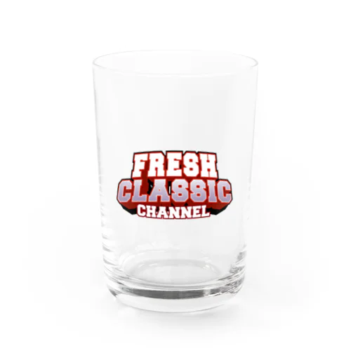 FRESH CLASSIC CHANNEL LOGO Water Glass