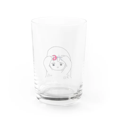 髪を切るおんなのこ Water Glass