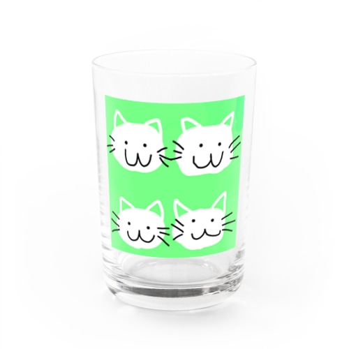 四つ子の猫 Water Glass