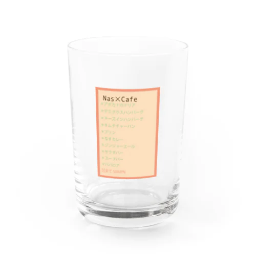 Nas×Cafe Water Glass