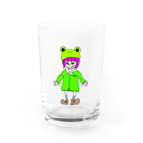蛙女子 グラス
