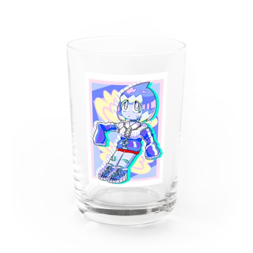 シャーク・シャク・シャークくん Water Glass