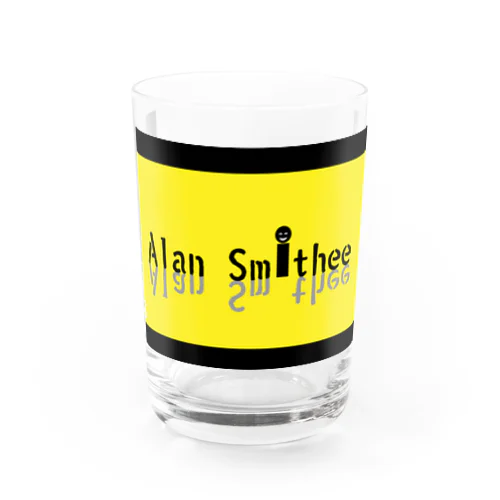 Alan  Smithee Water Glass