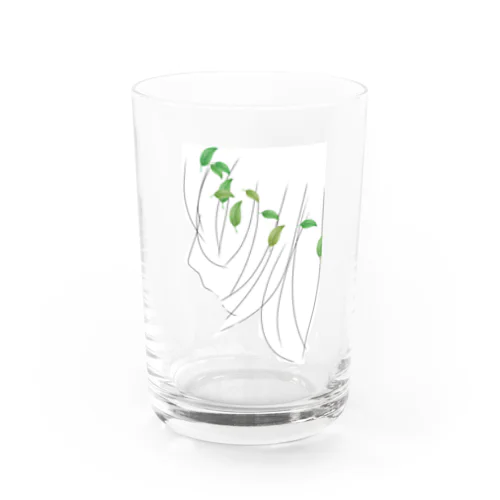 葉っぱの王冠 Water Glass