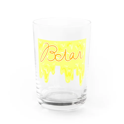 Betar(べた〜)  Water Glass