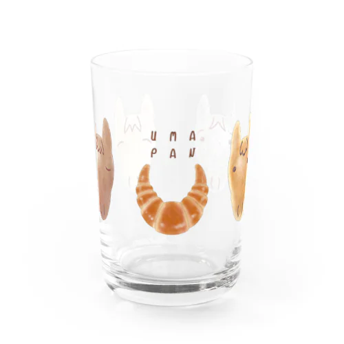 うまパンいっぱい Water Glass