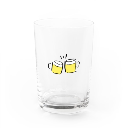 ビールでかんぱい！ Water Glass