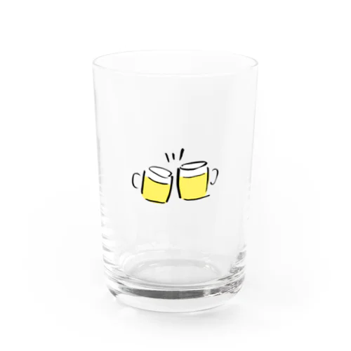 ビールでかんぱい！ Water Glass