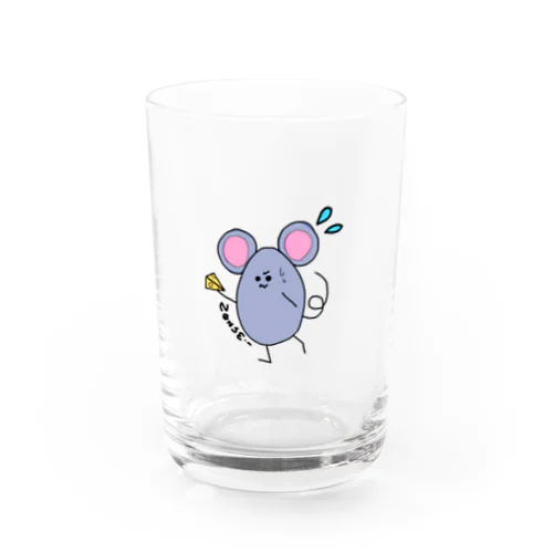 ねずみくん Water Glass