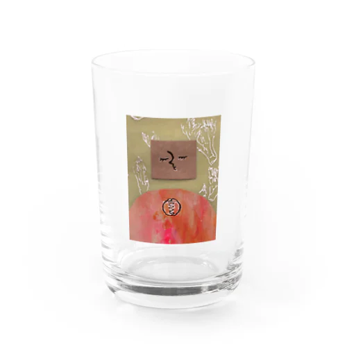 お山(おいしい) Water Glass