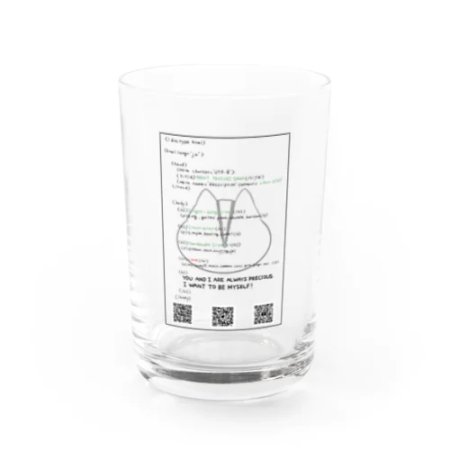 HTML Risu KUROMOJI Water Glass