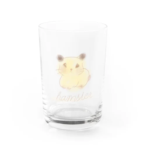 ハムスターのきなこ Water Glass