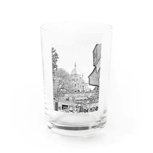 モンマルトルの丘 Water Glass