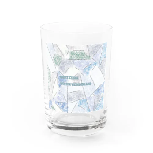 QuiteStone WinterWonderland Water Glass