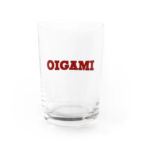 温泉地ロゴ4 Water Glass