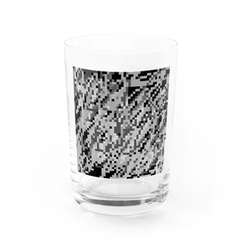 ドット迷彩グレー Water Glass