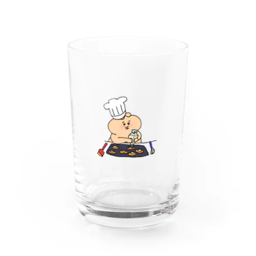 ぱくぱく村のパテッシェル Water Glass