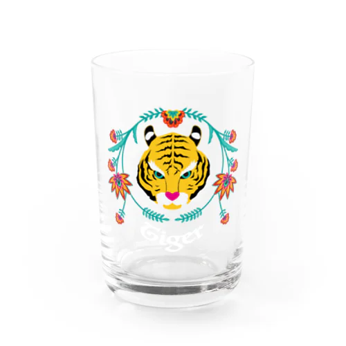 タイガーくん01 Water Glass